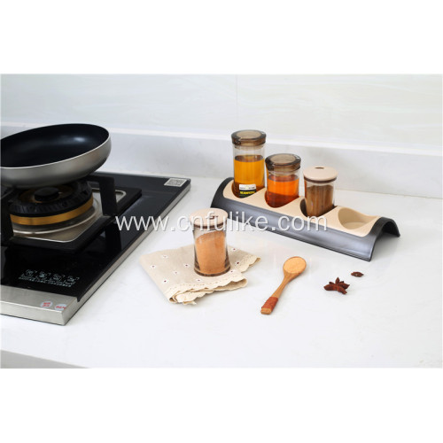 4pcs Oil Pots Set For Spice Salt-pot